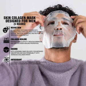 Sheet Face Mask for Men x5